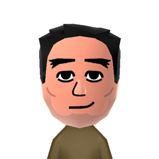 Gumshoe Mii character: Gumshoe is the lovable, hopeless detective from most of the "Ace Attorney" games.