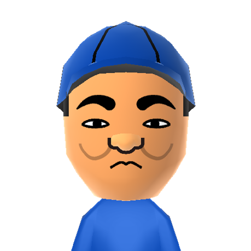 Hideki Mii character preview