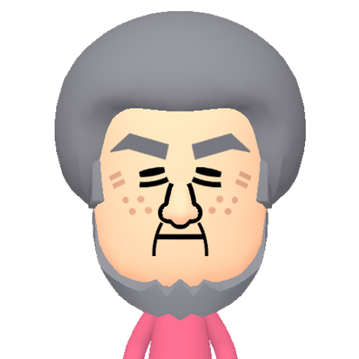 no name Mii character preview