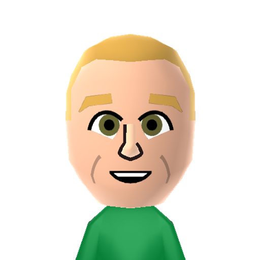 Mike Mii character preview