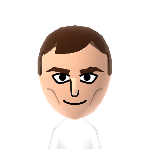 Bart Mii character: The bartender of a mysterious background from the F-Zero anime series.