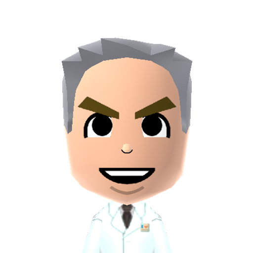 Prof. Oak Mii character: from crystal-dreams.us
@CrystalDreams (YouTube)