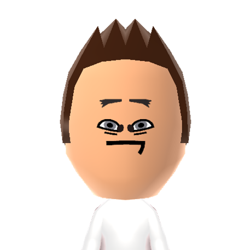 Road024 Mii character: Breath of the Wild uses an extended Mii format, commonly referred to as a UMii. This is a Mii extracted in UMii format, with a scripted conversion to CHARINFO (a more normalized Mii format).