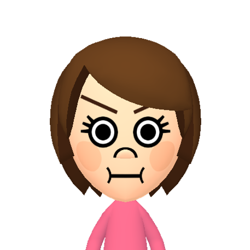 no name Mii character: This Mii is from the Switch SDK as a SampleDB Mii.