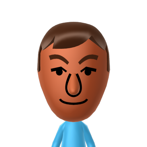 ムスコB Mii character: a Mii from Jinsei Game Wii
