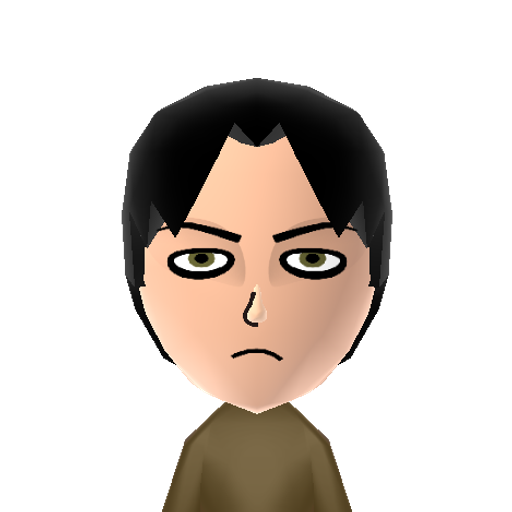 Levi Mii character preview