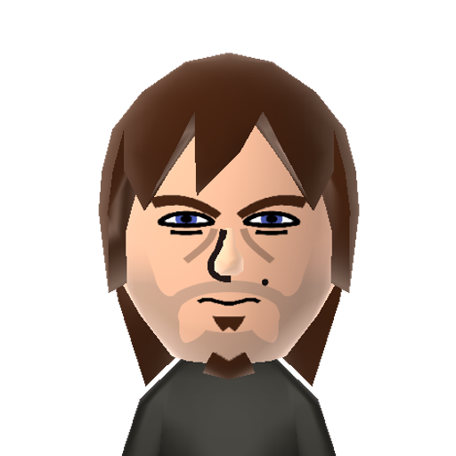 Daryl Mii character preview