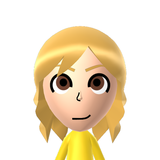 ? Mii character: A Mii uploaded to Check Mii Out Channel (WiiLInk)