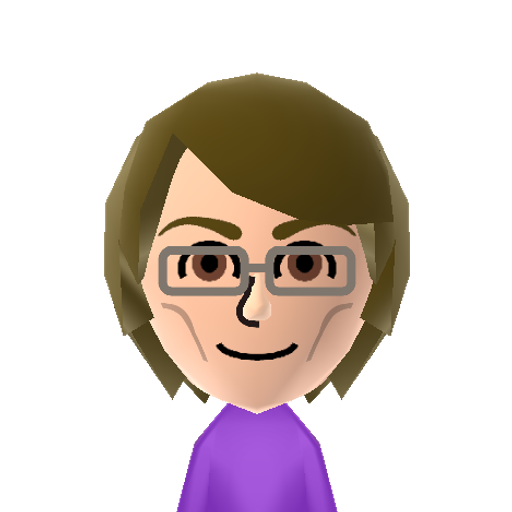 Bruce Mii character: Otherwise known as the brains and the will behind The Incredible Hulk. Don't get him angry ladies and gentlemen, or you'll be sorry. Based off of Mark Ruffalo's portrayal from "The Avengers" movie.
