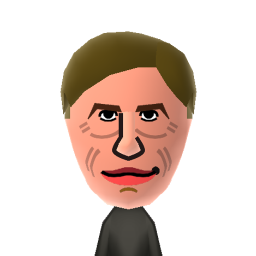 C. Waltz Mii character: Oscar-winning Austrian actor best known for his roles in Quentin Tarantino's films "Inglourious B*****ds" and "Django Unchained".