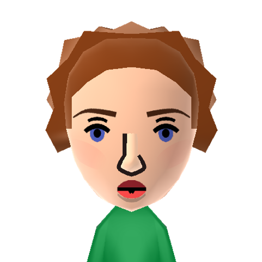 SansaStark Mii character: From the "Song of Ice and Fire" novels by George R. R. Martin, as played by Sophie Turner in the HBO TV adaptation "Game of Thrones". Eldest daughter of Eddard and Catelyn Stark. Endures many hardships at various others' hands after her parents' deaths.