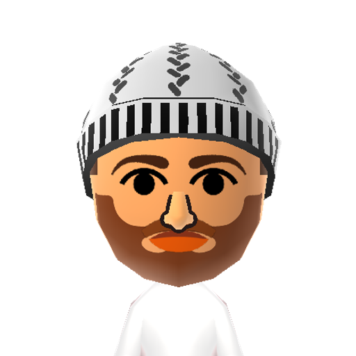 Joell Mii character: Rapper Joell Ortiz from Slaughterhouse