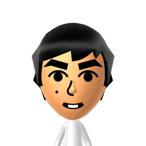 エックス Mii character: NNID: MESSI0510