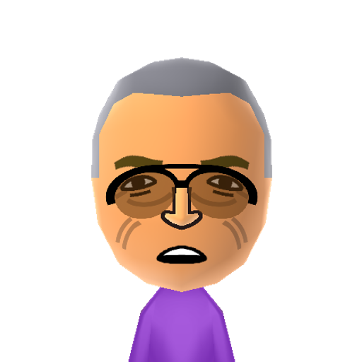 ひろし Mii character preview