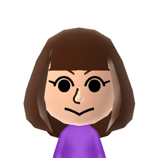 さき Mii character preview