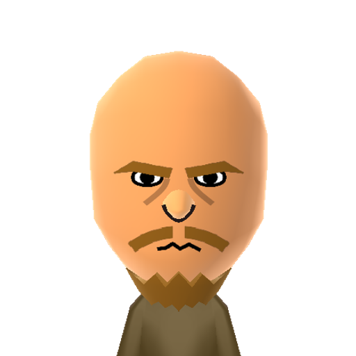 G.G. Allin Mii character: Infamous punk singer/performance artist called "the most spectacular degenerate in rock & roll history", known for his wild/disgusting stage antics.