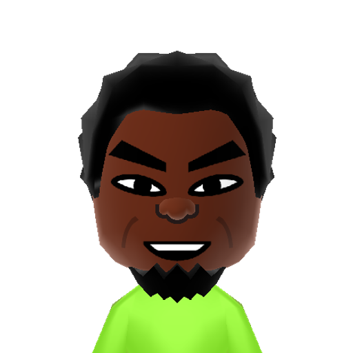 Bernard Mii character preview