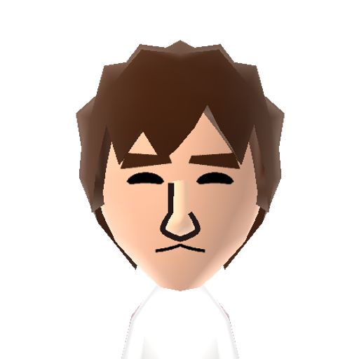 NINTENDO Mii character: A Mii found in unused WaraWara files
