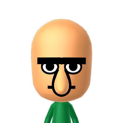 ? Mii character: A Mii uploaded to Check Mii Out Channel (WiiLInk)