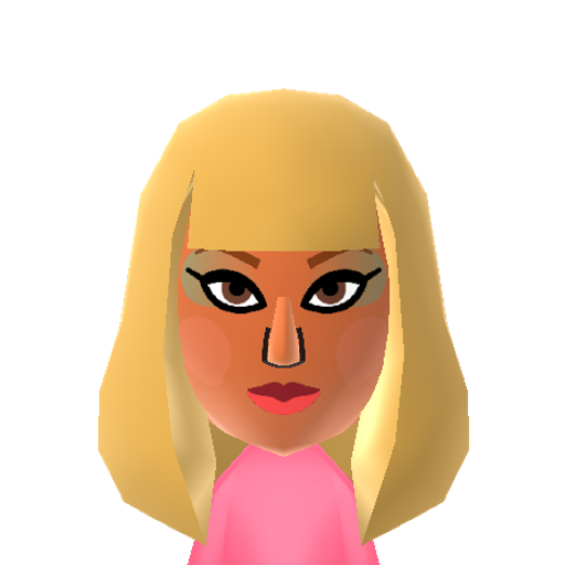 Nicki Mii character: Rap star.