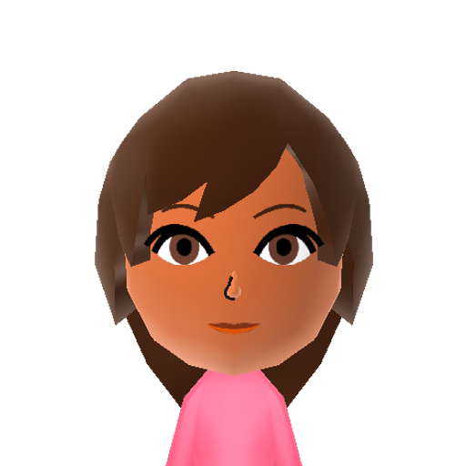 Noor Mii character: The manager of a hair salon from "Style Savvy: Fashion Forward". When she is not cutting other customers' hair, she is at Primrose Park, playing with a dog named Gustav. Fashion tip: Noor tends to like "lively" outfits.