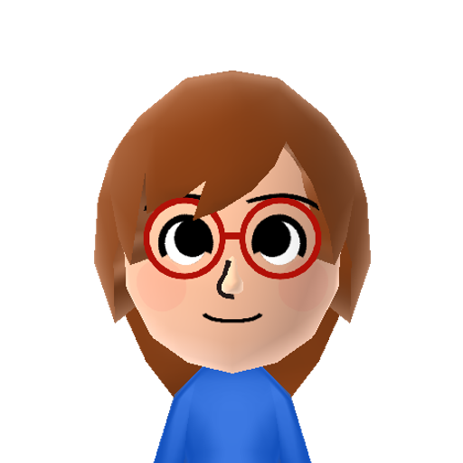 CheerRead. Mii character: A member of the School Library Pep Squad, she appears in the game "Cheer Readers" in "Rhythm Heaven Fever".