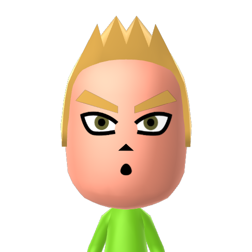 NINTENDO Mii character: A Mii under topics