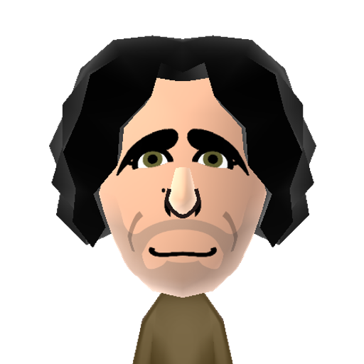 S. Mangan Mii character: British comedy actor from "Dirk Gently" and "Green Wing", probably best known for his portrayal of "Sean Lincoln" in the US sitcom "Episodes".
