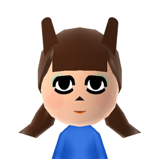 yeet Mii character: This is a Mii uploaded for the 3DS version and distributed by Mii Central for both the 3DS and Switch versions of Miitopia.