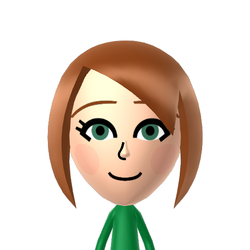 Monika Mii character: These are extracted and derived from the Mii Central Miis from the 3DS Miitopia.