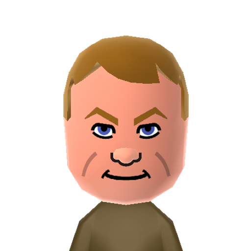 AndyRichtr Mii character: Comedian from the sitcoms "Quintuplets", "Andy Richter Controls the Universe", and "Andy Barker, P.I.". He's best known as Conan O'Brien's late night talk show sidekick.