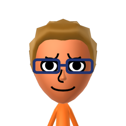 Salmon Mii character: These are extracted and derived from the Mii Central Miis from the 3DS Miitopia.