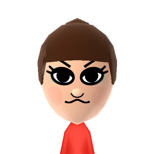 078 Mii character: A Mii from the Tomodachi Collection is interesting! MII Tsukuru Book