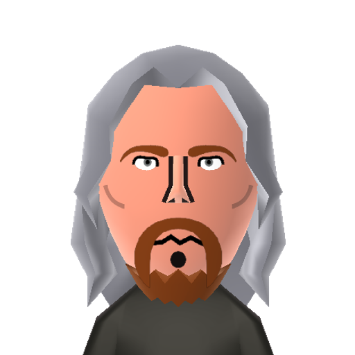 Kevin Nash Mii character: Towering TNA, WCW, and WWE wrestling star, perhaps best known as a leading member of the Wolf Pack.