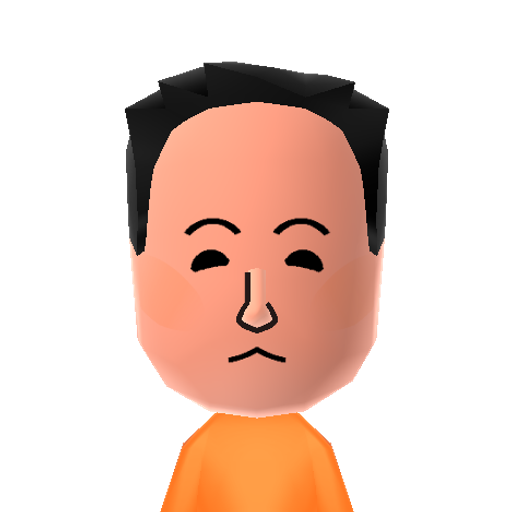 no name Mii character: A Mii from Dillon's Dead-Heat Breakers