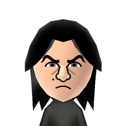 Kylo Ren Mii character preview