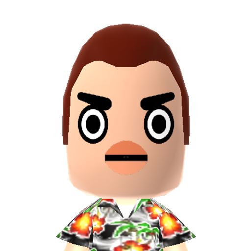Goose Mii character preview