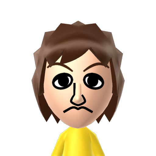 ? Mii character: A Mii uploaded to Check Mii Out Channel (WiiLInk)