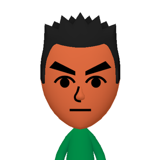 no name Mii character: This Mii is from the Switch SDK as a SampleDB Mii.