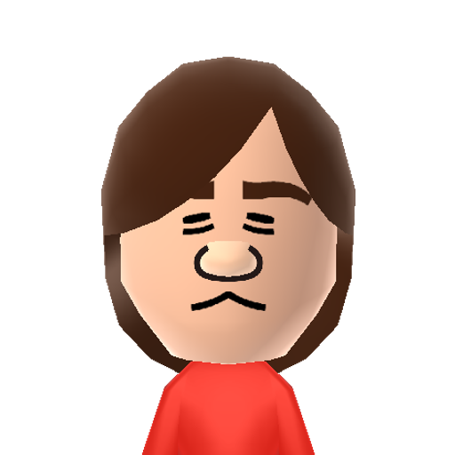 ジャッキー Mii character: A Mii from Jinsei Game Wii EX