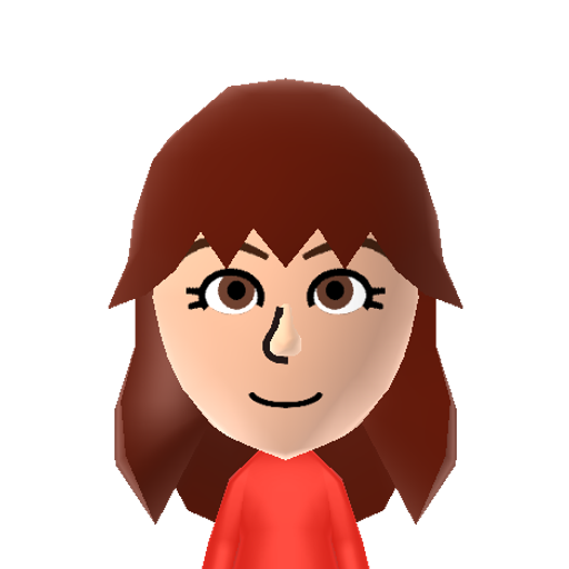 IB Mii character: The main character of the game "IB", a horror game created with the RPG Maker 2000 engine.