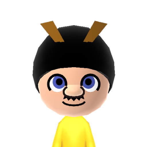 bee mario Mii character preview