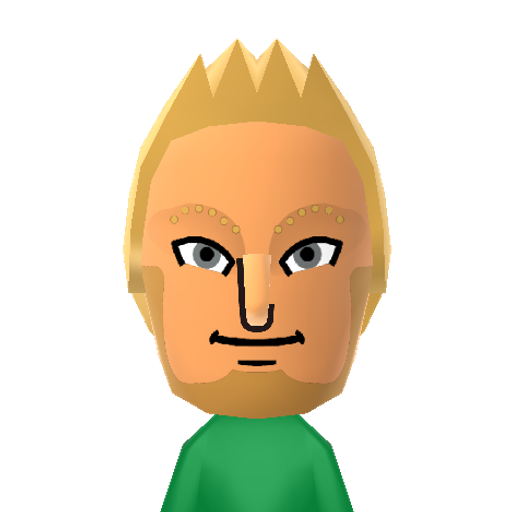 ビル・メイ・ホー Mii character: A Mii from Dillon's Dead-Heat Breakers