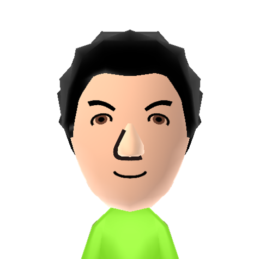 Wolf Mii character preview