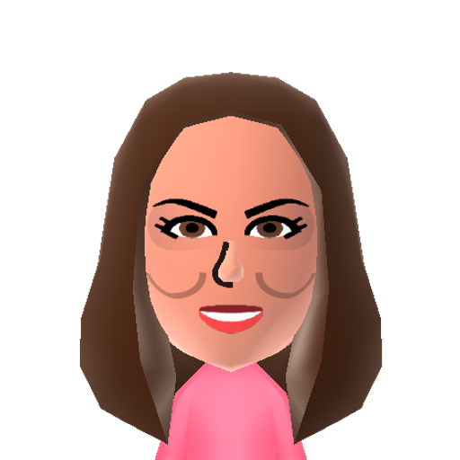 Brie Mii character: WWE Superstar in the Divas division and one of the stars of Total Divas. She is one half of the Bella Twins with her sister Nikki.