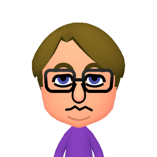 no name Mii character: This Mii is from the Switch SDK as a SampleDB Mii.