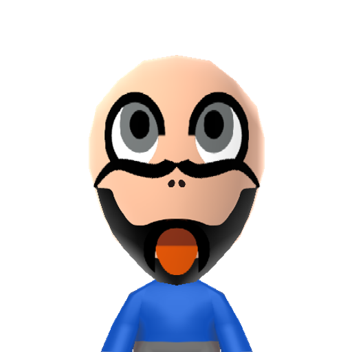 Donald Mii character preview