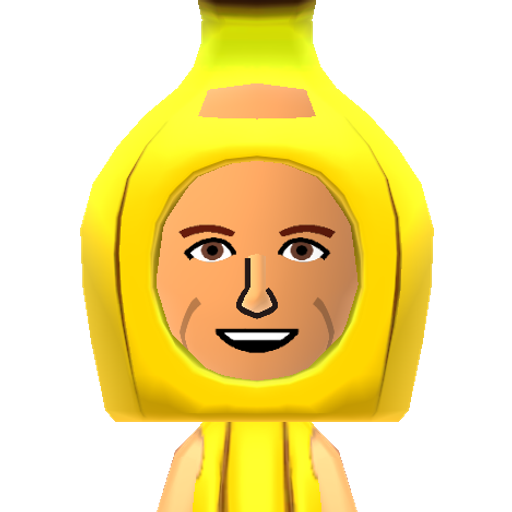 GOB Mii character: George "Gob" Oscar Bluth from Arrested Development. (Source: www.jvgs.net/tlblog/qrcodes.htm)