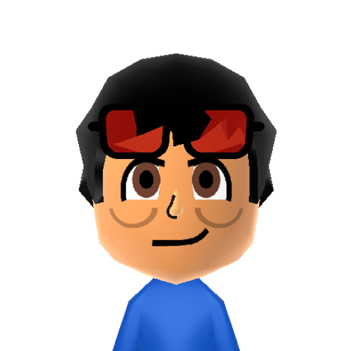 Ash Mii character preview