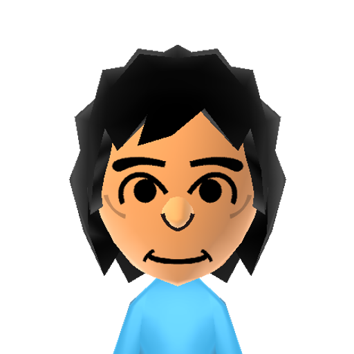 Sawyer Mii character preview